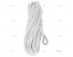 CORDAGE BLANC 12mm A/COSSE INOX 2X7 MT