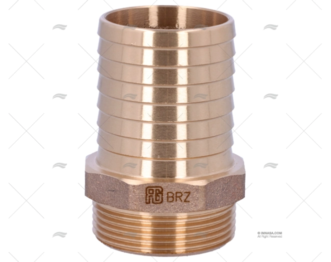 RACCORDO BRONZO 1\"1/2x45mm GUIDI