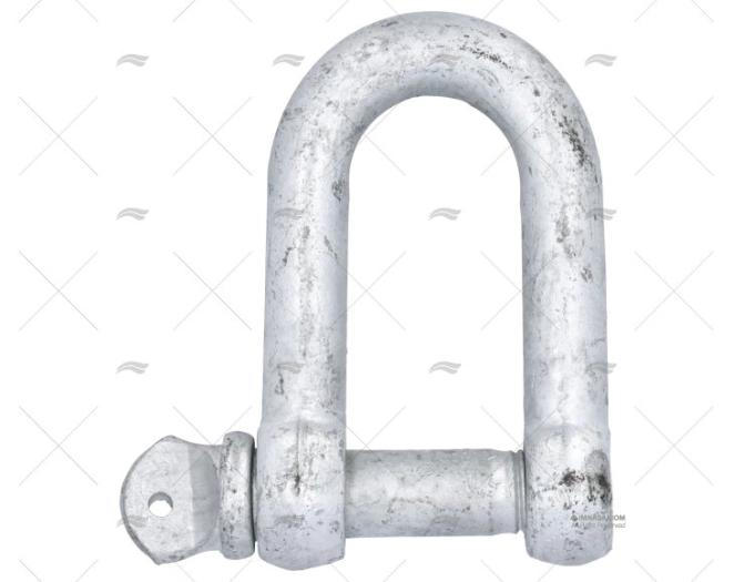 MANILHA RETA GALVANIZADO 25mm
