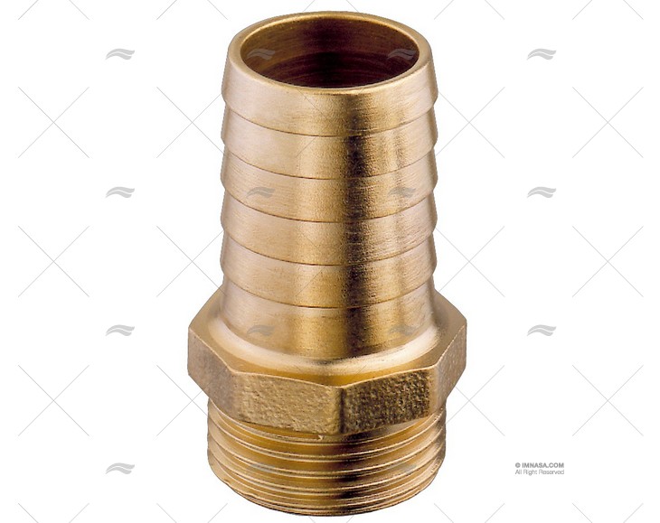 MALE HOSE CONNECTOR 1 1/4'x38mm LARGE