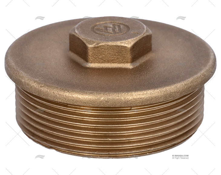 BRASS NUT PLUG  MALE 2