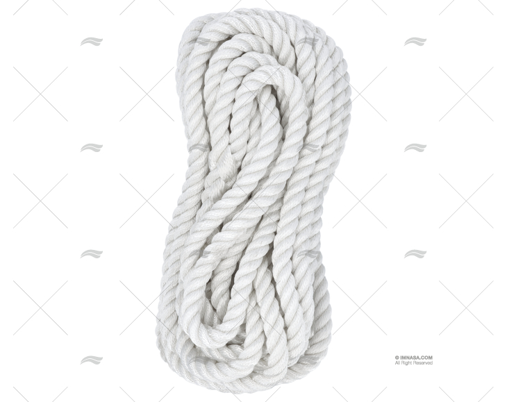 CORDAGE BLANC 18mm A/EPISSURE 1X15 MT