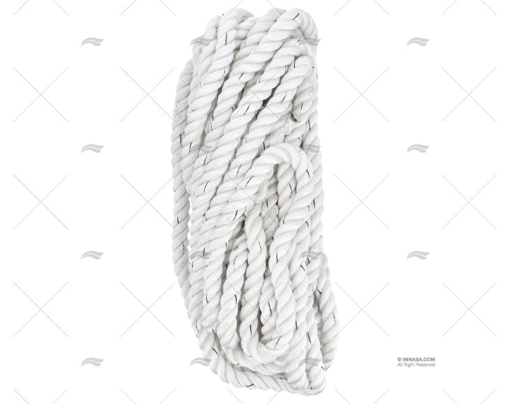 CORDAGE BLANC 20mm A/EPISSURE 1X15 MT