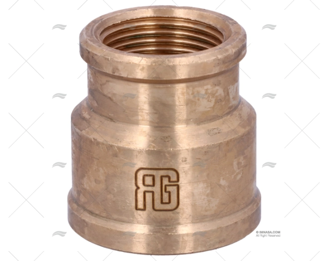 NÍPEL BRONZE H-H 1"-3/4" GUIDI