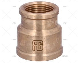 BRASS BUSH  FEM-FEM. 1 GUIDI