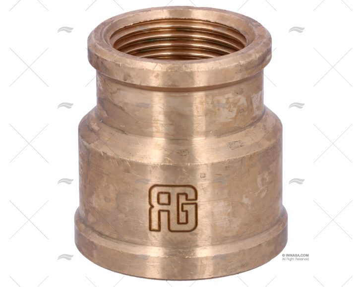 NÍPEL BRONZE H-H 1"-3/4" GUIDI