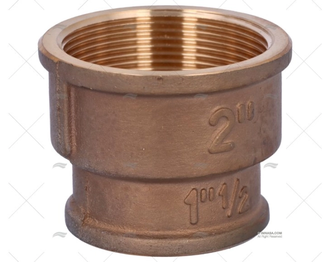 NIPPLO BRONZO H-H 2"-1"1/2 GUIDI