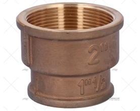 NÍPEL BRONZE H-H 2"-1"1/2 GUIDI
