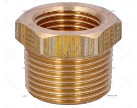 REDUÇÃO BRONZE M-F 3/4"-1/2" GUIDI