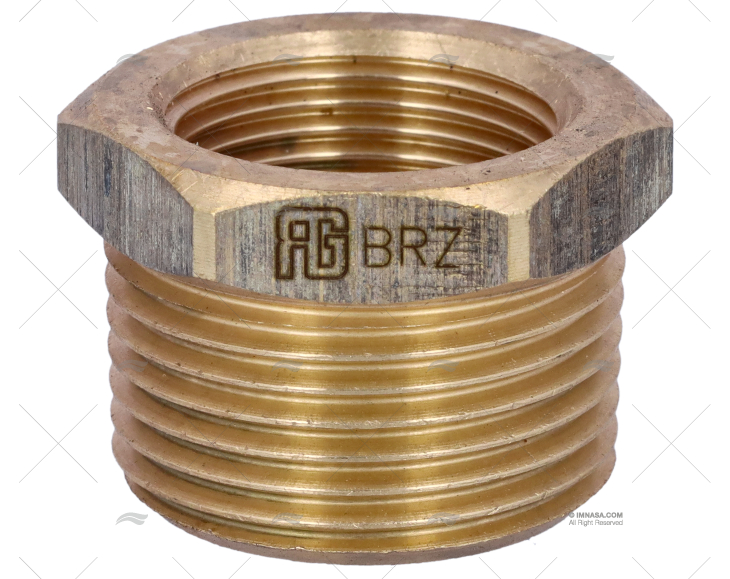 REDUÇÃO BRONZE MACHO-FÊMEA 1"-3/4" GUIDI