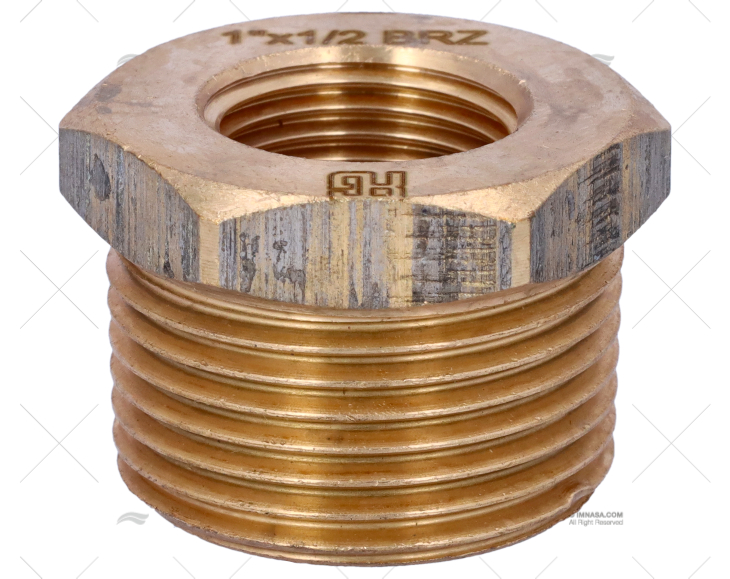 REDUÇÃO BRONZE M-F 1"-1/2" GUIDI