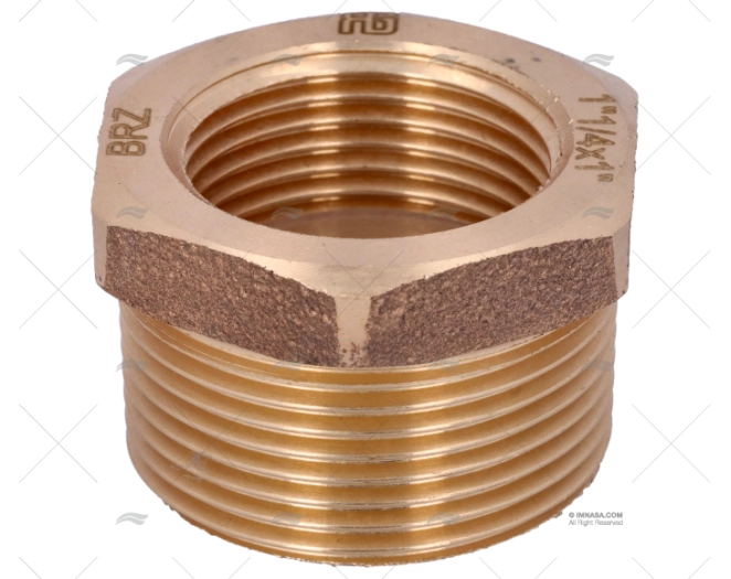 REDUÇÃO BRONZE M/F 1"1/4-1" GUIDI