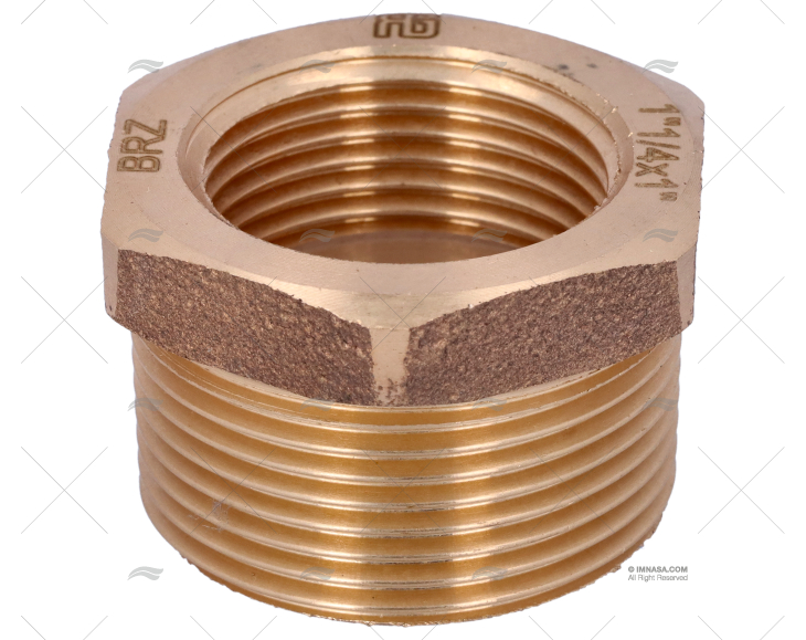 REDUÇÃO BRONZE M/F 1"1/4-1" GUIDI