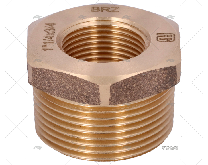 REDUÇÃO BRONZE M-H 1"1/4-3/4" GUIDI