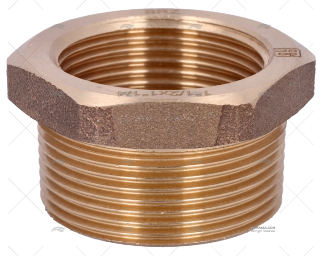 RIDUZIONE BRONZO M-F 1"1/2-1"1/4 GUIDI