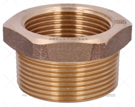 RIDUZIONE BRONZO M-F 1"1/2-1"1/4 GUIDI
