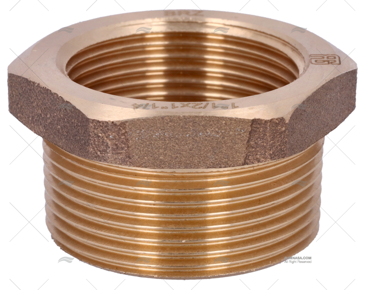 REDUÇÃO BRONZE M-F 1"1/2-1"1/4 GUIDI