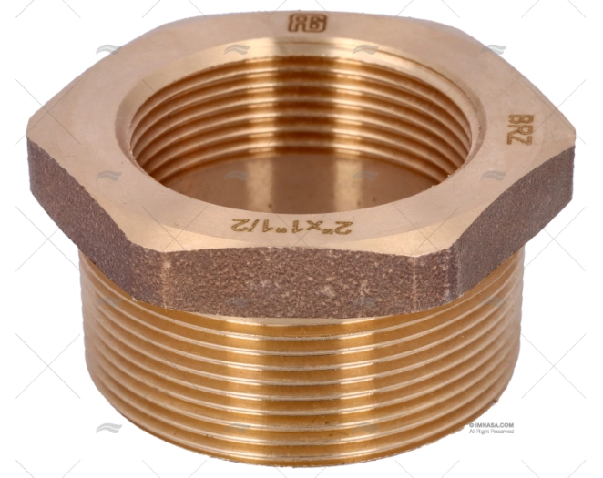 RIDUZIONE BRONZO M-F 2"-1"1/2 GUIDI