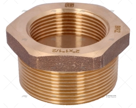 RIDUZIONE BRONZO M-F 2"-1"1/2 GUIDI