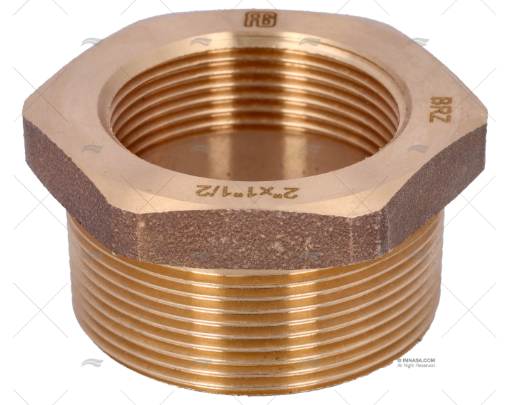 RIDUZIONE BRONZO M-F 2"-1"1/2 GUIDI