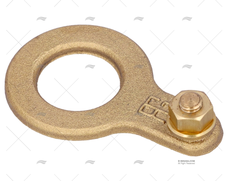 ANILHA MACIÇA LATÃO 1/2\" GUIDI