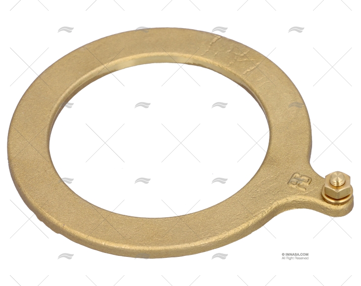 ANILHA CUBO LATÃO 3" GUIDI