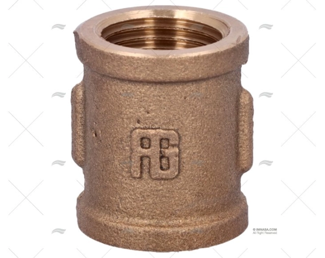 NIPPLO BRONZO H-H 1/2\" GUIDI