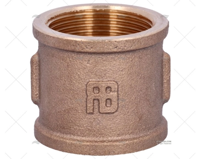 NIPPLO BRONZO F-F 1"1/4 GUIDI