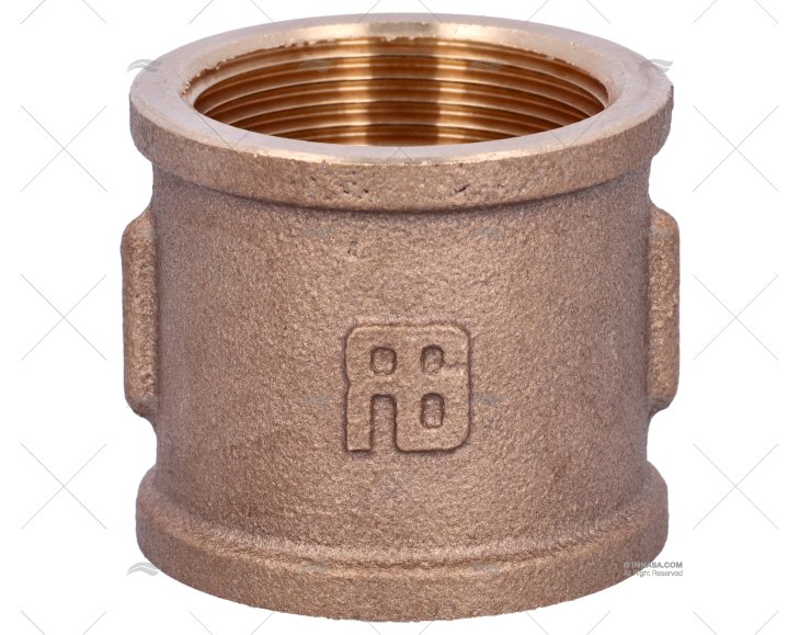 NIPPLO BRONZO F-F 1"1/4 GUIDI