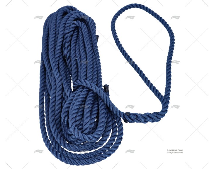 CORDAGE BLEU 12mm A/EPISSURE 2X7 MT