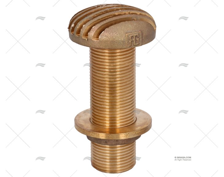 Concha Tomada Água BRONZE.REDONDA 1" GUIDI