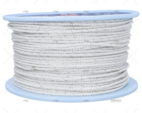 CIMA POLIESTERE 04mm BIANCO 250m LIROS