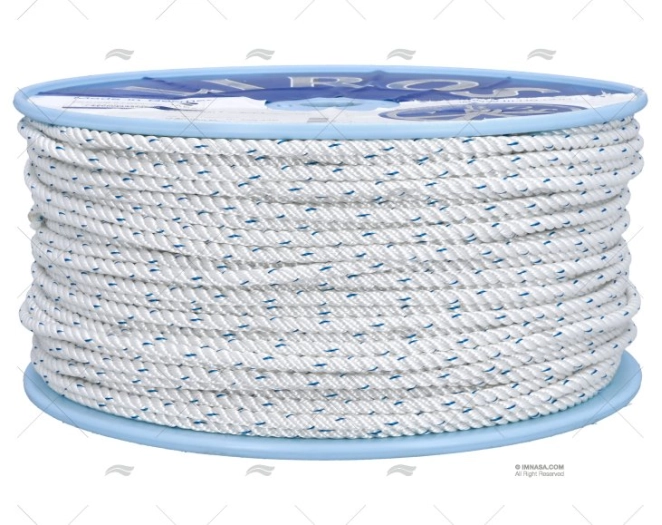 CIMA POLIESTERE 06mm BIANCO 200m LIROS