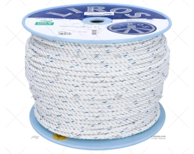 CIMA POLIESTERE 08mm BIANCO 200m LIROS