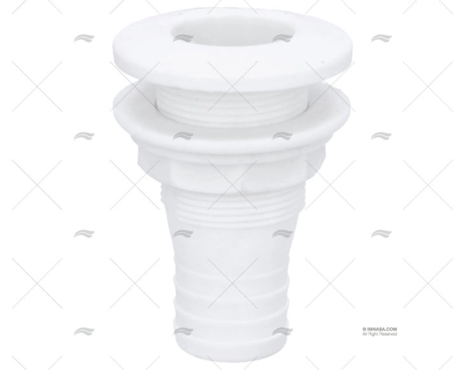 PASSASCAFO IN PVC BIANCO 1"1/2x37mm