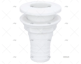 PASSACASCO EM PVC BRANCO 1"1/2x37mm
