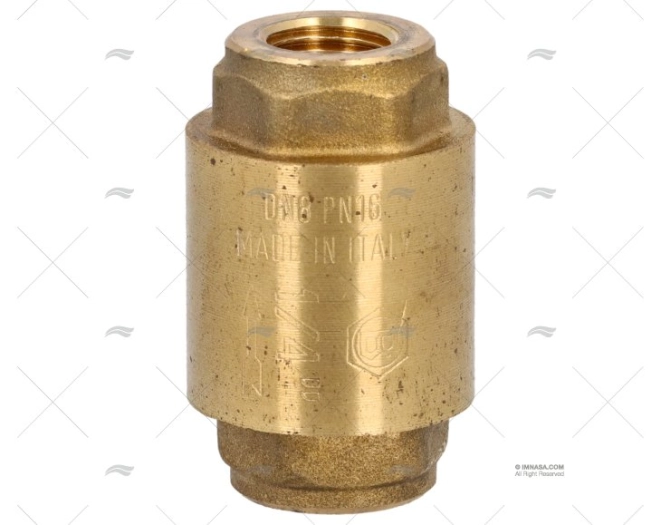 VÁLVULA RETENÇÃO 1/4" GUIDI