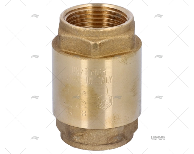 VÁLVULA RETENÇÃO 3/4" GUIDI