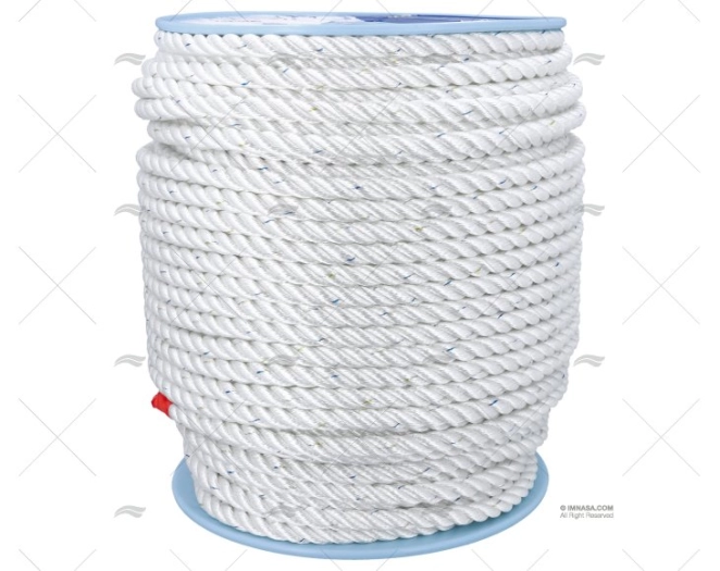 CIMA POLIESTERE 14mm BIANCO 150m LIROS