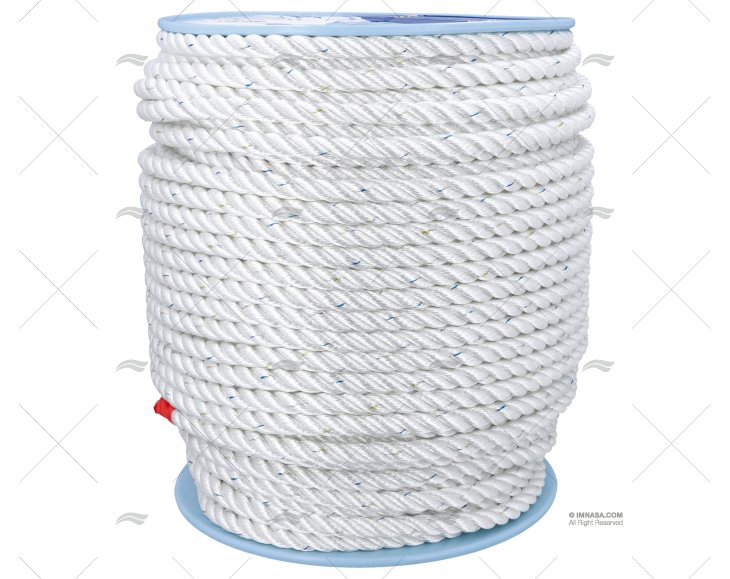 CIMA POLIESTERE 14mm BIANCO 150m LIROS