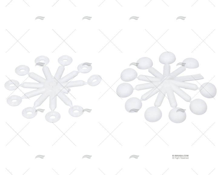 ANILHA+TAMPÃO PARAFUSO 14 CÔNICO/PACK10