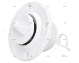 TAPPO DRENAGGIO CON FILETTATURA BIANCO RIVIERA