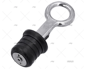 BOUCHON ÉVACUATION INOX 1-1/4\"