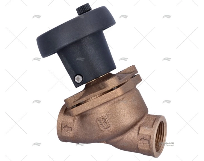 GRIFO FONDO BRONCE SEGURIDAD 1" GUIDI