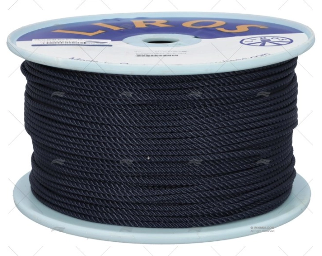 CIMA POLIESTERE 04mm NAVY   250m LIROS