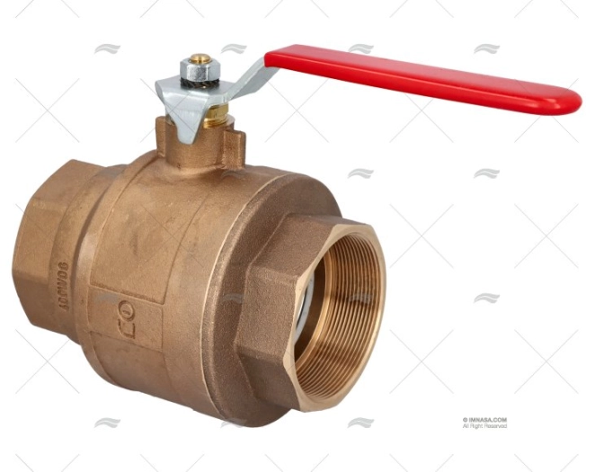 TORNEIRA BOLA BRONZE MANETE ACO.ZIN.3"GUIDI