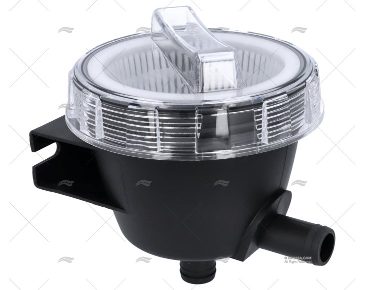 FILTRO ACQUA PLASTICA TUBO 1"