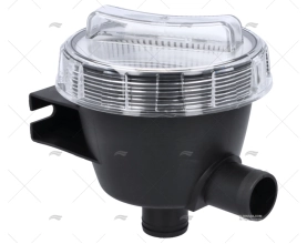 FILTRO ACQUA PLASTICA TUBO 1 1/2"