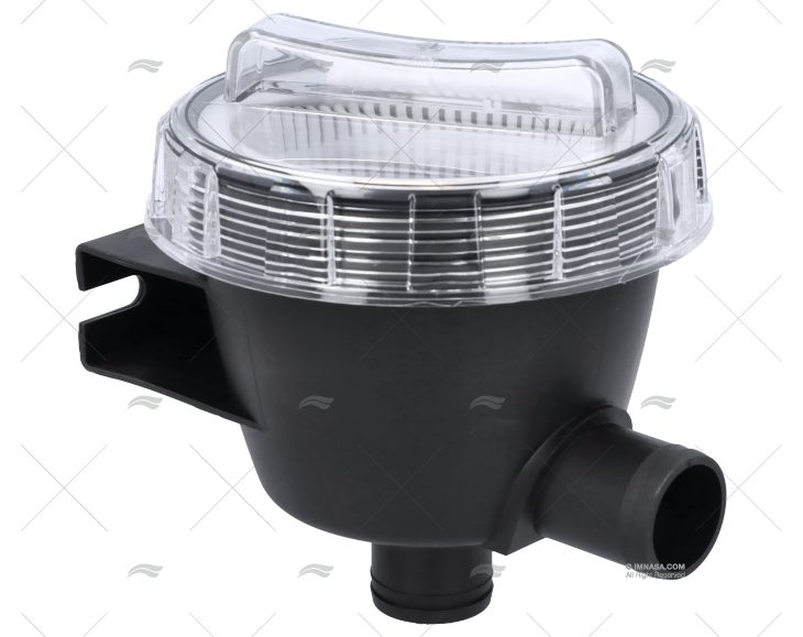 FILTRO ACQUA PLASTICA TUBO 1 1/2"