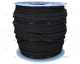 CIMA POLIESTERE 10mm NERA  200m LIROS